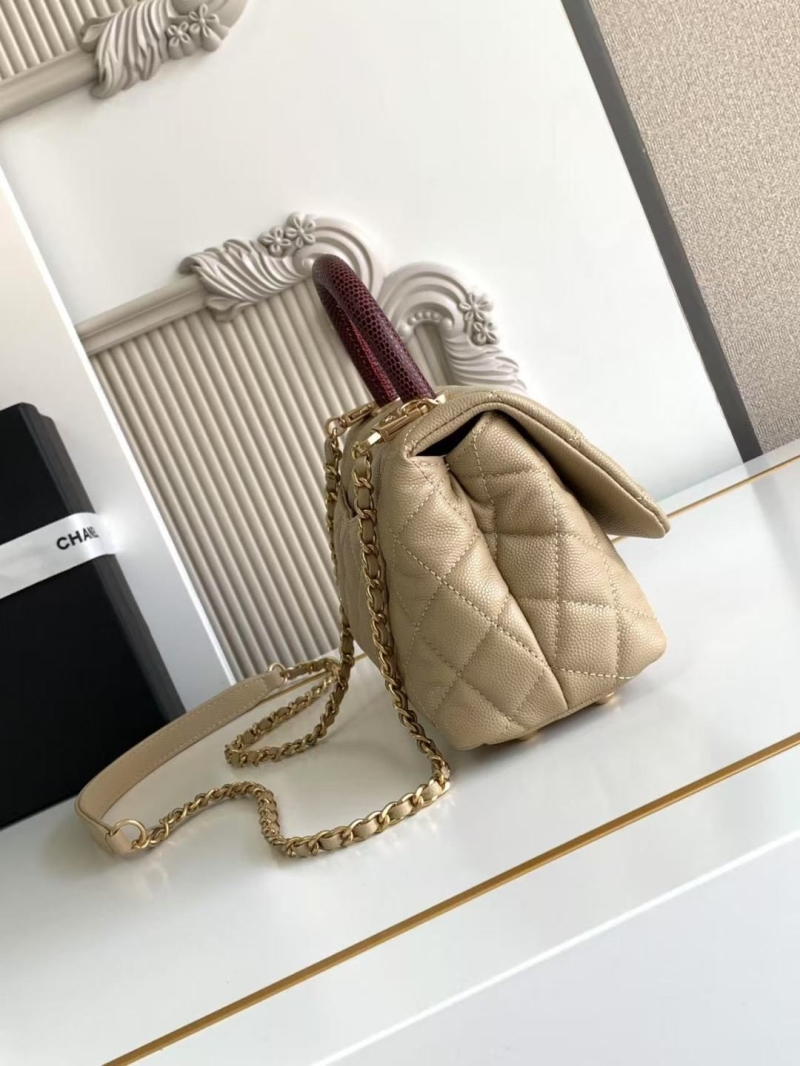 Ch**el top handle bags